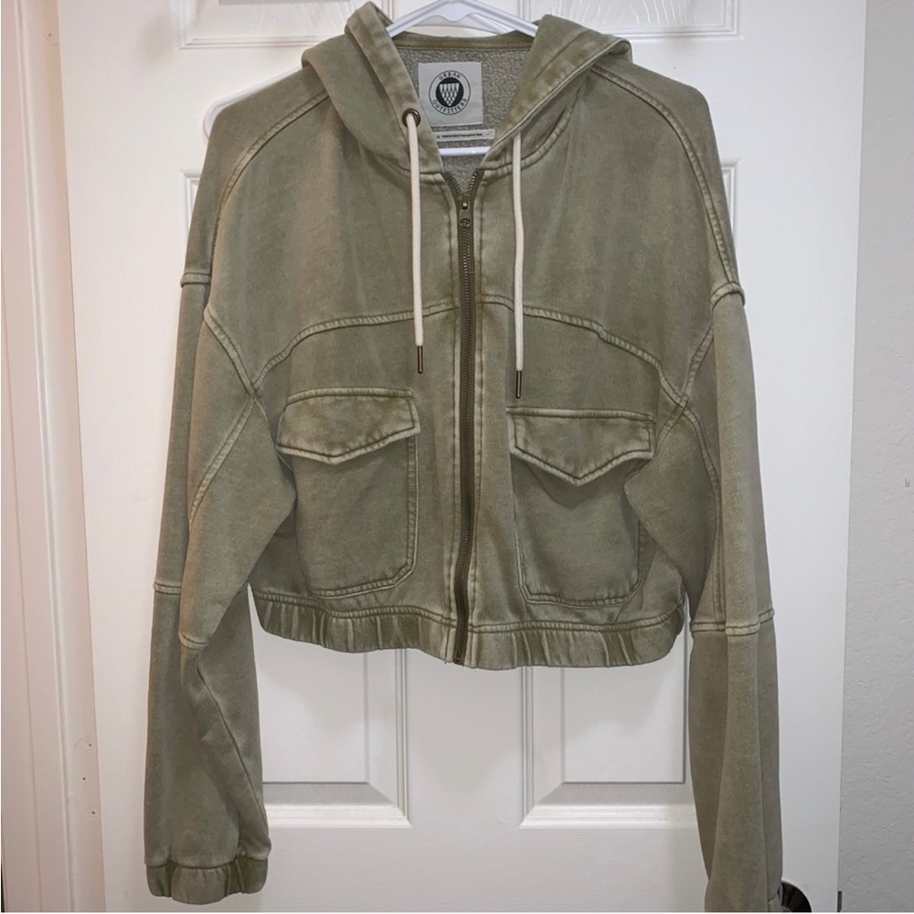 Urban Outfitters Cropped Hoodie